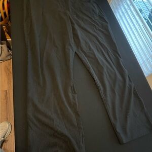 Lane Bryant Black Pinstripe Women's Trousers